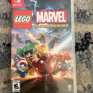 LEGO Marvel Super Heroes for Nintendo Switch - Red, Yellow, and Blue